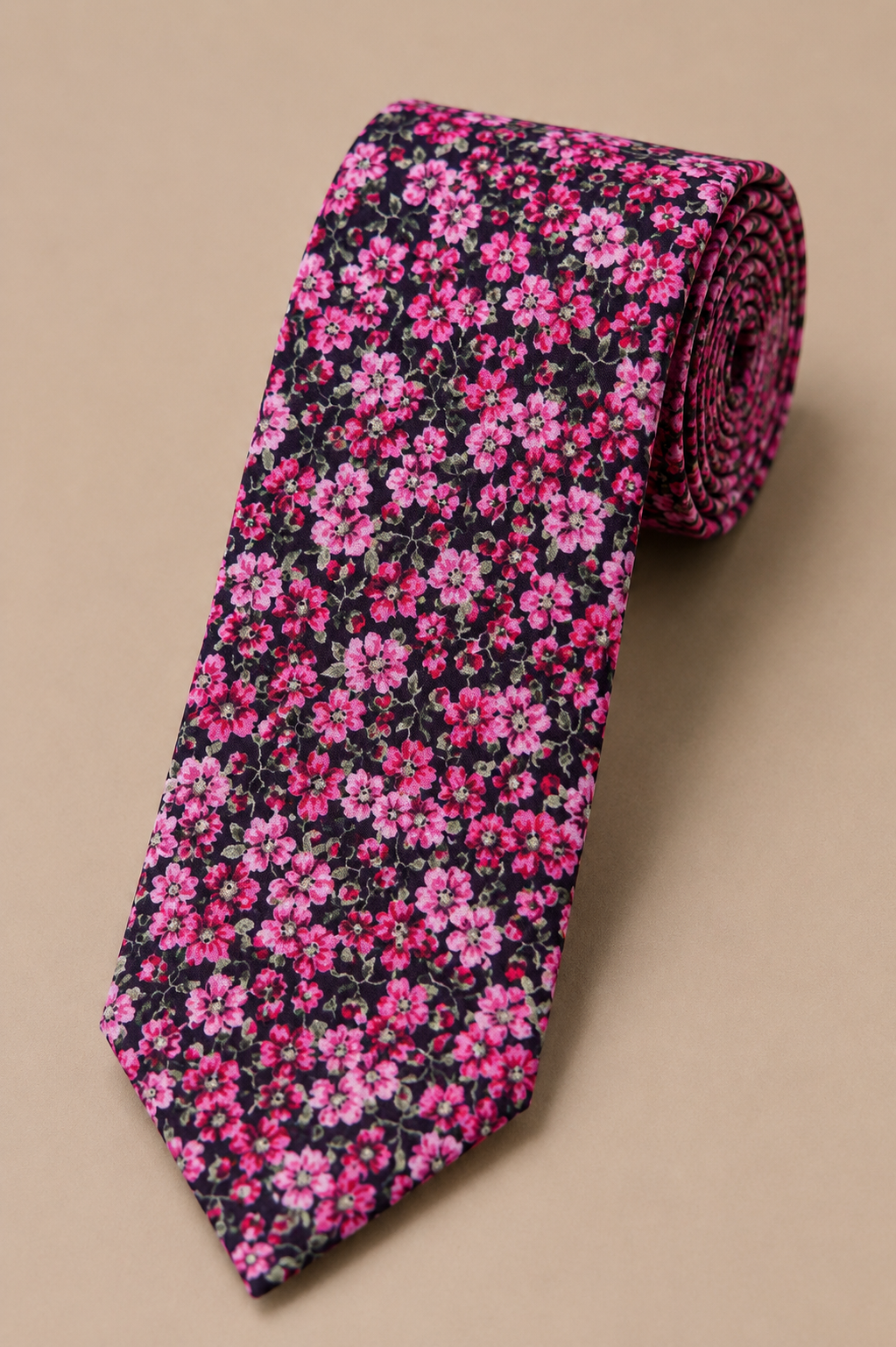 Black Pink Floral