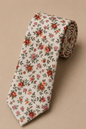 Vintage Beige Orange Roses