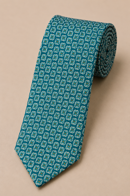 Teal Geometric