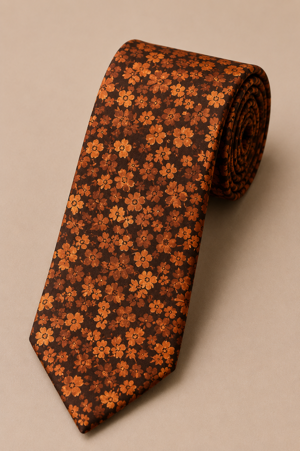 Brown Floral