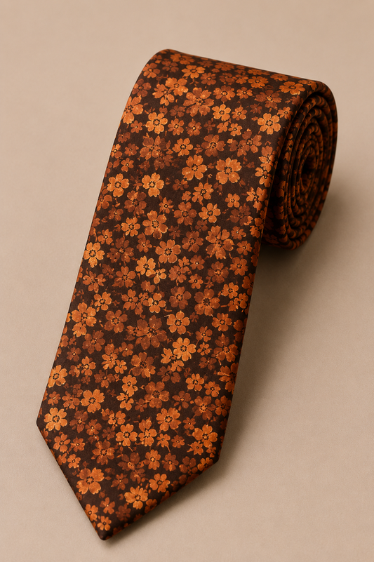 Brown Floral