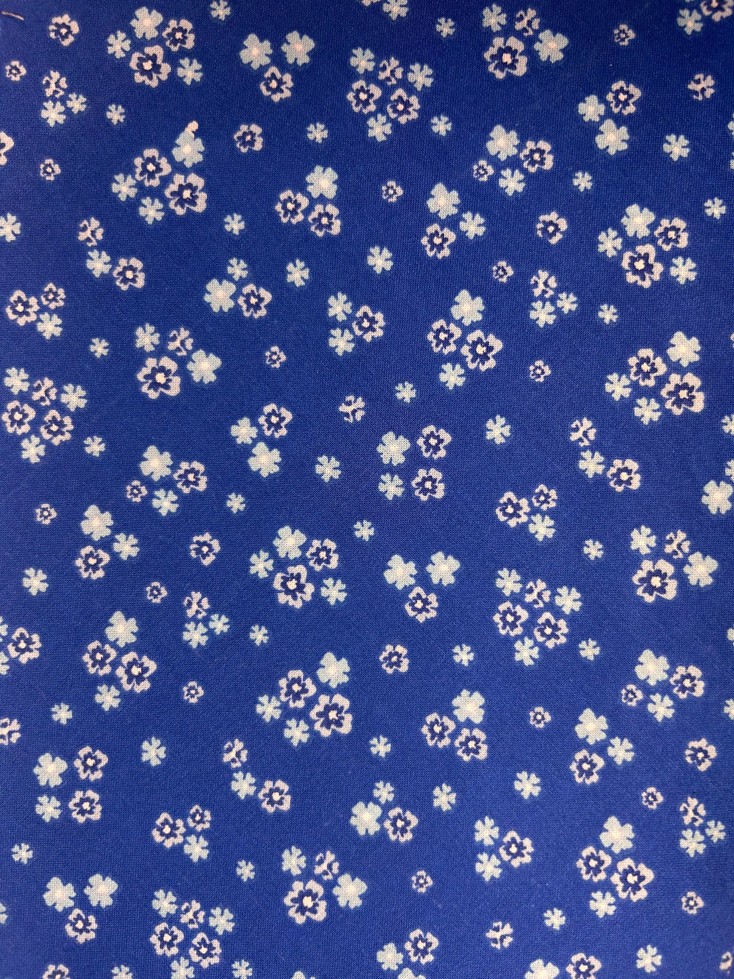 Blue Mini Floral