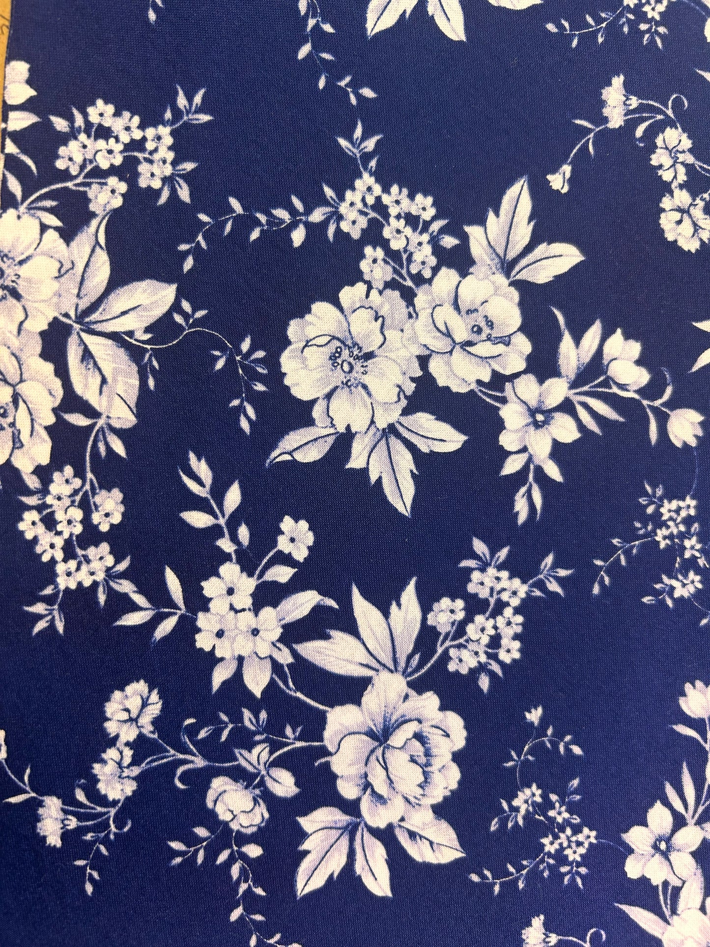 Navy Blue Floral